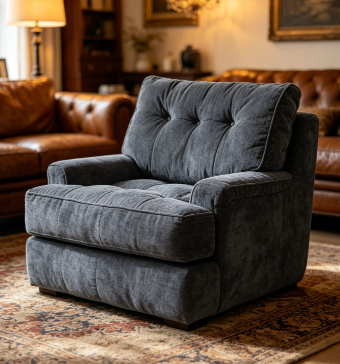 Folding sofa bed, convertible sofa bed, with pillow and foldable mattress, back support, portable folding chair bed, comfortable floor sofa, suitable for living room, bedroom, dark gray, single.